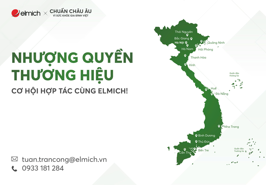 CƠ HỘI HỢP TÁC NHƯỢNG QUYỀN CÙNG ELMICH!