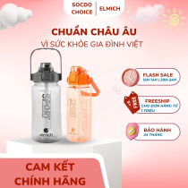 Bình nước nhựa Elmich EL836 dung tích 1.1L và 1.5L