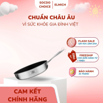 Chảo chống dính Inox dập nguyên khối Elmich Trimax Classic EL-2703OL 26cm