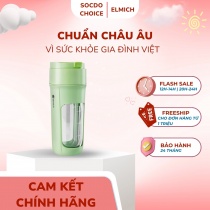 Máy xay sinh tố cầm tay cao cấp Elmich BLE-3890 dung tích 340ml