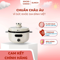 Nồi áp suất điện đa năng 2 ngăn Elmich PCE-8576 dung tích 3.5L