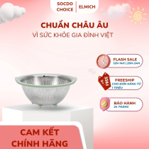 Rổ inox cao cấp có chân đỡ ráo nước Elmich EL1110, EL1112 2 kích thước